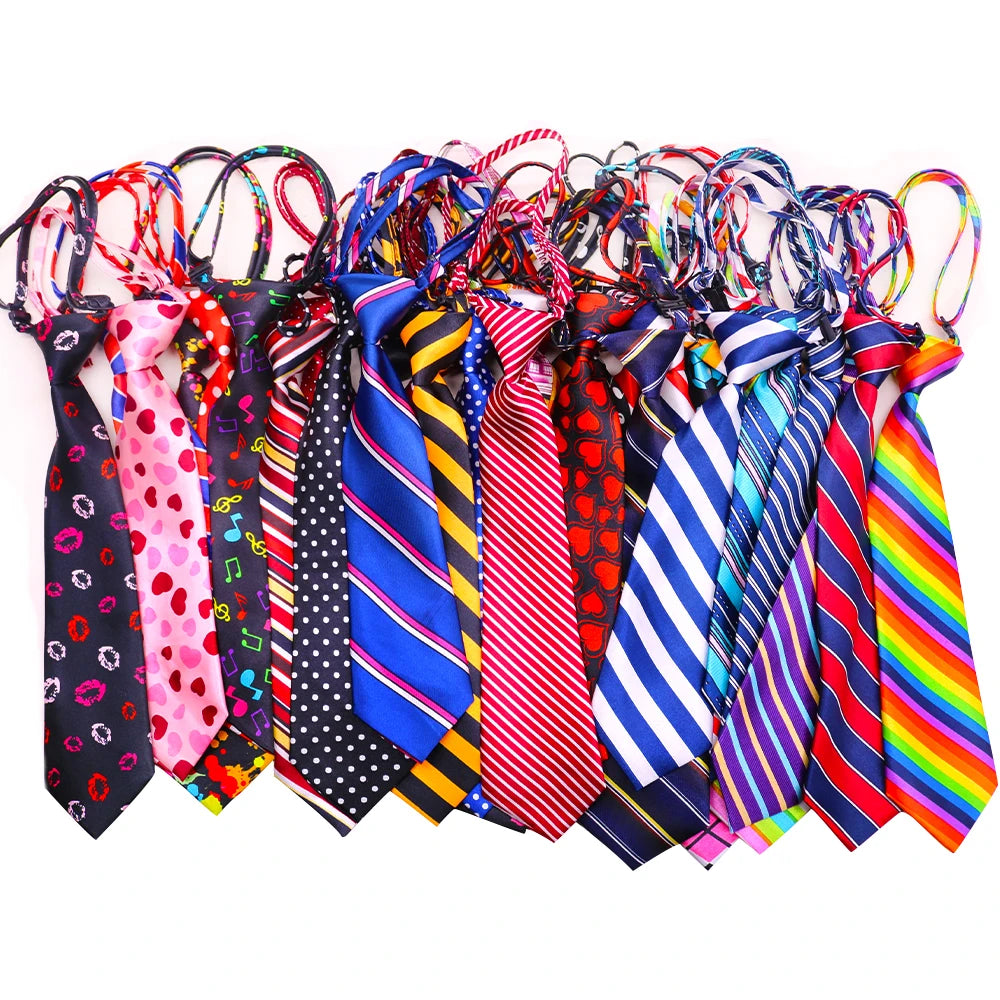 20pcs Large Dog Accessories Dog Tie Strip Style Dog Ties Pet Supplies Middle-Large Dogs Bow Tie Dog Accessories For Large Dogs