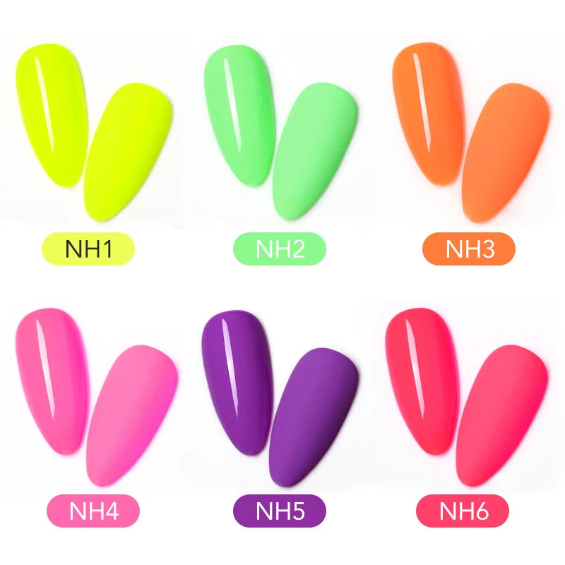 VENALISA Summer Neon Color Beauty Nail Gel Polish Bright Nail Art Salon Lacquer Soak off UV LED Fluorescence Gel Nail Varnish