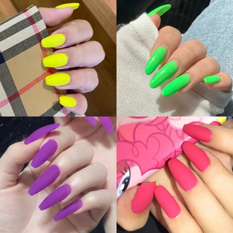 VENALISA Summer Neon Color Beauty Nail Gel Polish Bright Nail Art Salon Lacquer Soak off UV LED Fluorescence Gel Nail Varnish