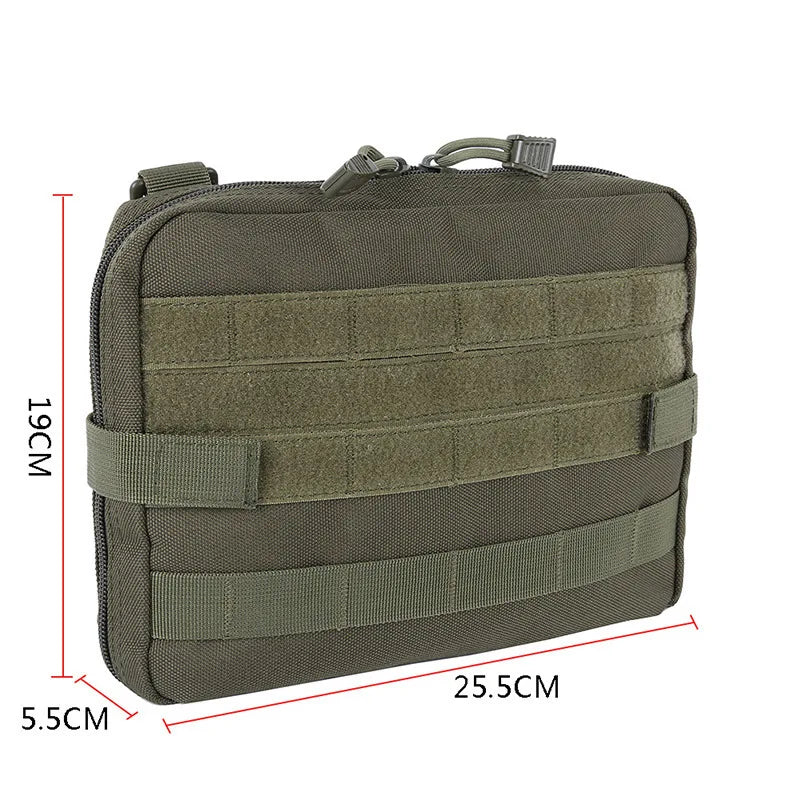 Tactical Molle Pouch Military Waist Bag Outdoor Men EDC Tool Bag Utility Gadget Organizer Vest Pack Purse Mobile Phone Case