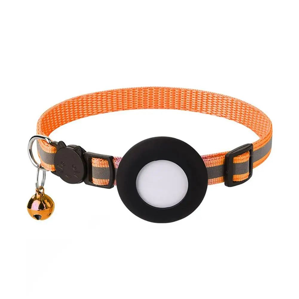 Silicone Anti-Lost Pet Cat Collar For The Apple Airtag Protective Wearable Tracker Anti Lost Positioning Tracker Collar 202 Q8O6