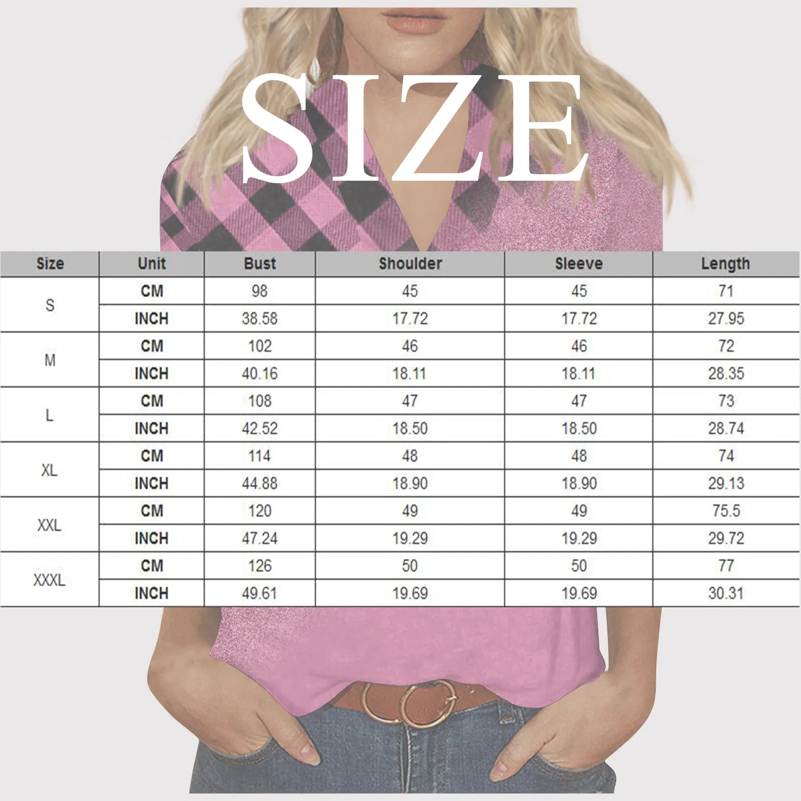 Women'S Fashion Casual Three-Quarter Sleeve Printed Chinese Stand Collar V-Neck Pullover 4/3 Sleeve Top Irregular Hem Top