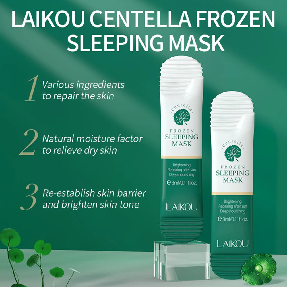 8pcs LAIKOU Moisturizing Facial Mask Hydrating Sleeping Face Sheet Masks Face Mask Beauty Korean Skin Care Products