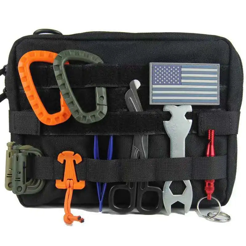 Tactical Molle Pouch Military Waist Bag Outdoor Men EDC Tool Bag Utility Gadget Organizer Vest Pack Purse Mobile Phone Case