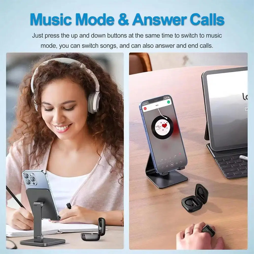 Wireless Bluetooth Remote Control For TikTok Flipping Selfie Video Gadget Page Turner Browsing Audio Video Controller For Phone