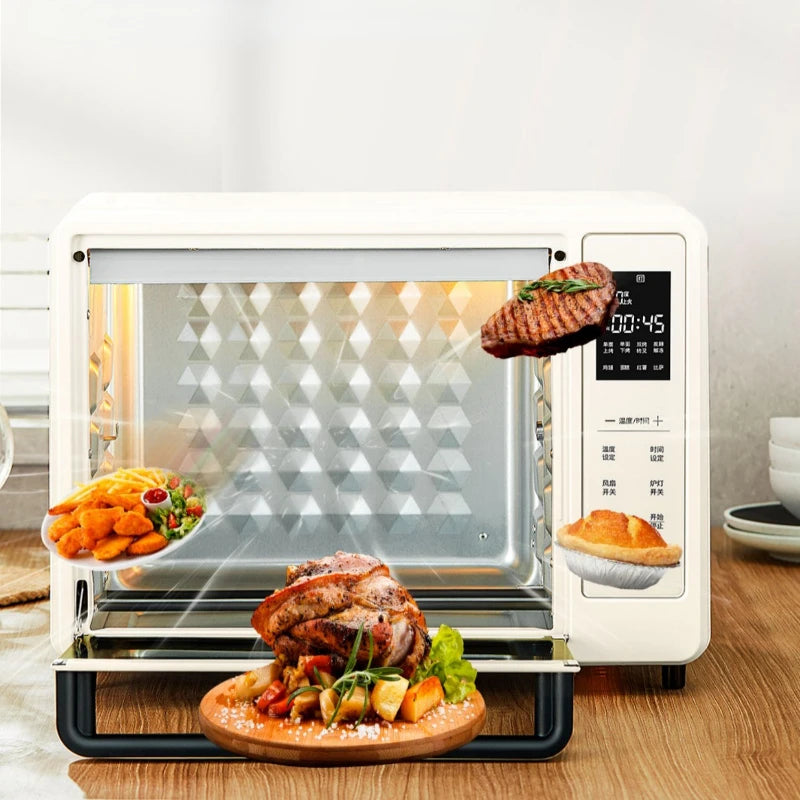 Oven Baking At Home Small Multi-Functional Oven Electronic Temperature Control Automatic 30L Electric Oven Kitchen Accessories