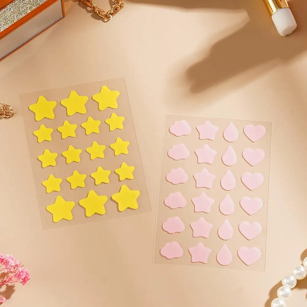 18/24/36pcs  Pimple Acne Concealer Beauty Acne Tools Star Shaped Hydrocolloid Cute Pimple Spot Bandages for Face