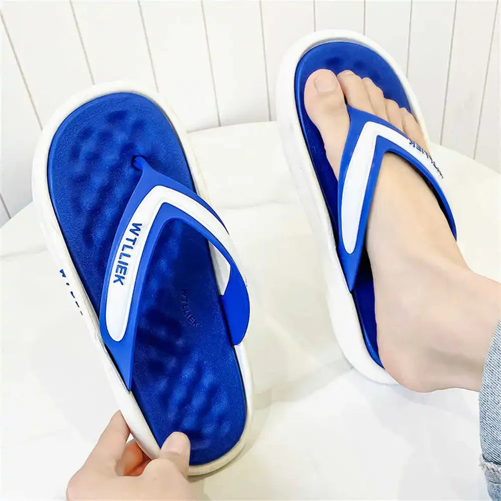 Number 42 41-42 Man's Adult Sandals Slippers Red Flip Flops Shoes Barefoot Boots Sneakers Sports New Joggings Athlete