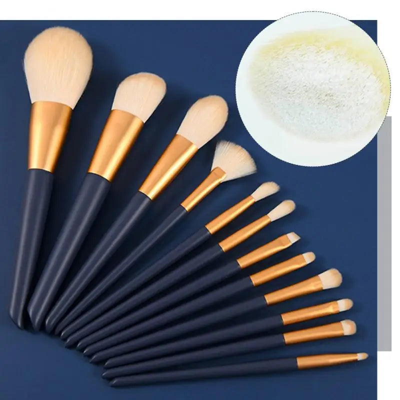 Makeup Brush Set Soft Hair Eye Shadow Foundation Blush Powder Brush Complete Set of Beginner Makeup Tools for Face Beauty Makeup