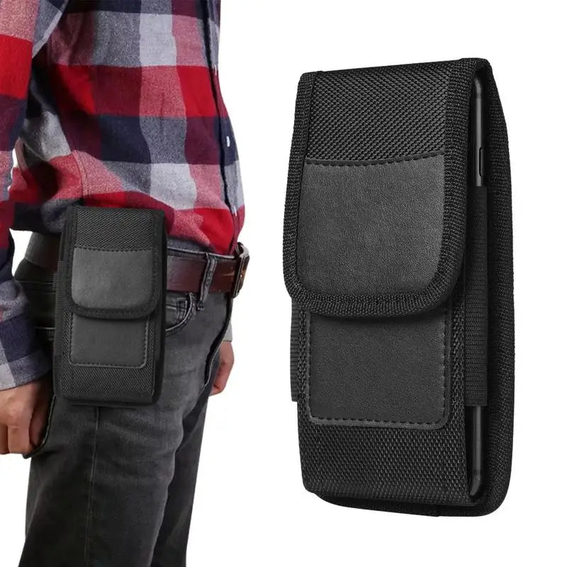 Cell Phone Holster Pouch Utility Pouch Gadget Belt Camping Hiking Outdoor Gear Cell Phone Holster Holder Pouch