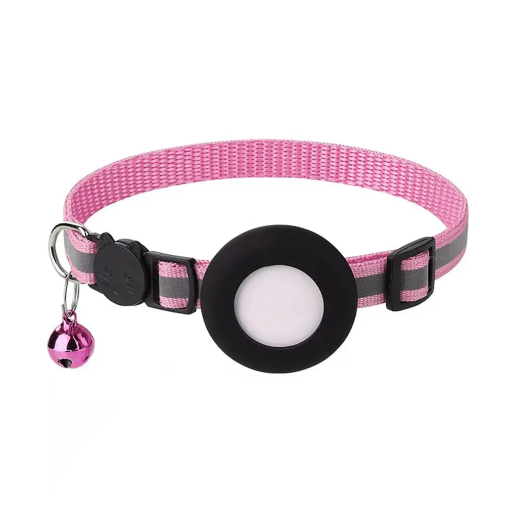 Silicone Anti-Lost Pet Cat Collar For The Apple Airtag Protective Wearable Tracker Anti Lost Positioning Tracker Collar 202 Q8O6