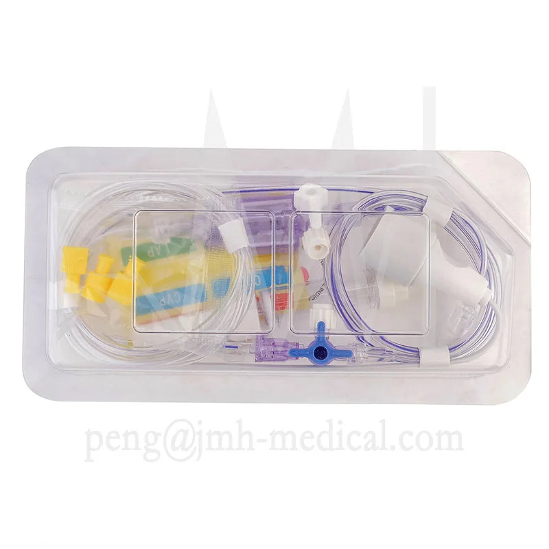 Compatible With Edward IBP Blood Pressure Transducers Whit One/ Two/ Three Channel Monitoring ICU Disposable Sensor