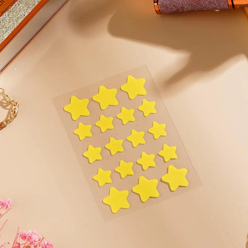 18/24/36pcs  Pimple Acne Concealer Beauty Acne Tools Star Shaped Hydrocolloid Cute Pimple Spot Bandages for Face