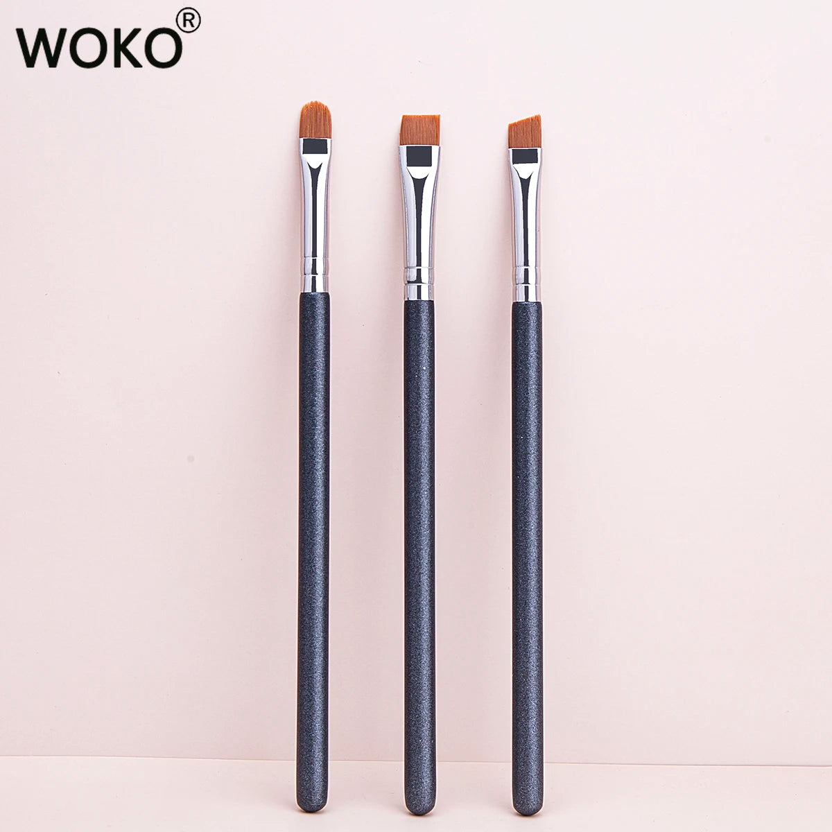 212 Flat Eyebrow Brush Ultrathin Eyebrow Makeup Brushes Flat Eyeliner Brush Thin Eye Liner Brow Contour Beauty Brush Tool