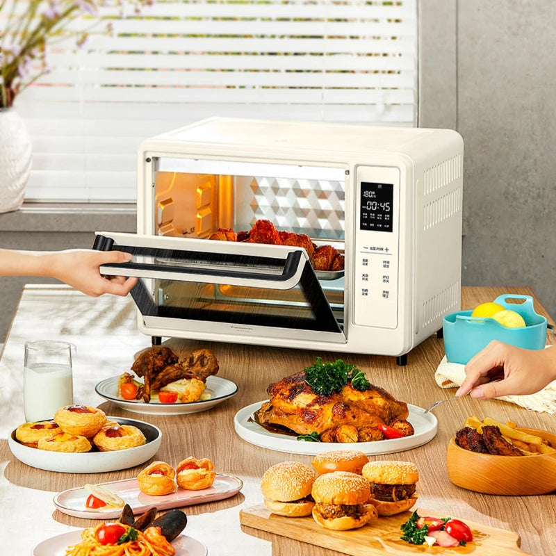 Oven Baking At Home Small Multi-Functional Oven Electronic Temperature Control Automatic 30L Electric Oven Kitchen Accessories